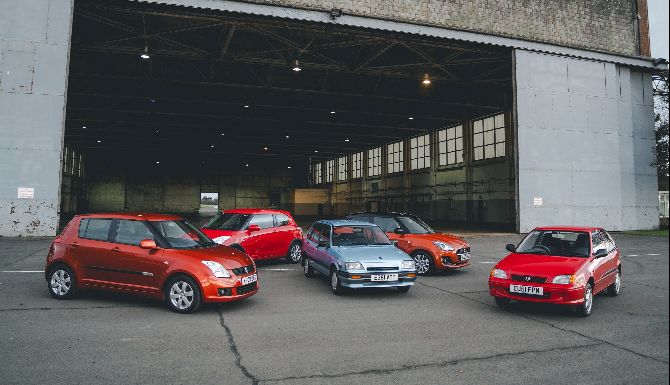 Swift eras – Suzuki GB celebrates 40 years of Swift