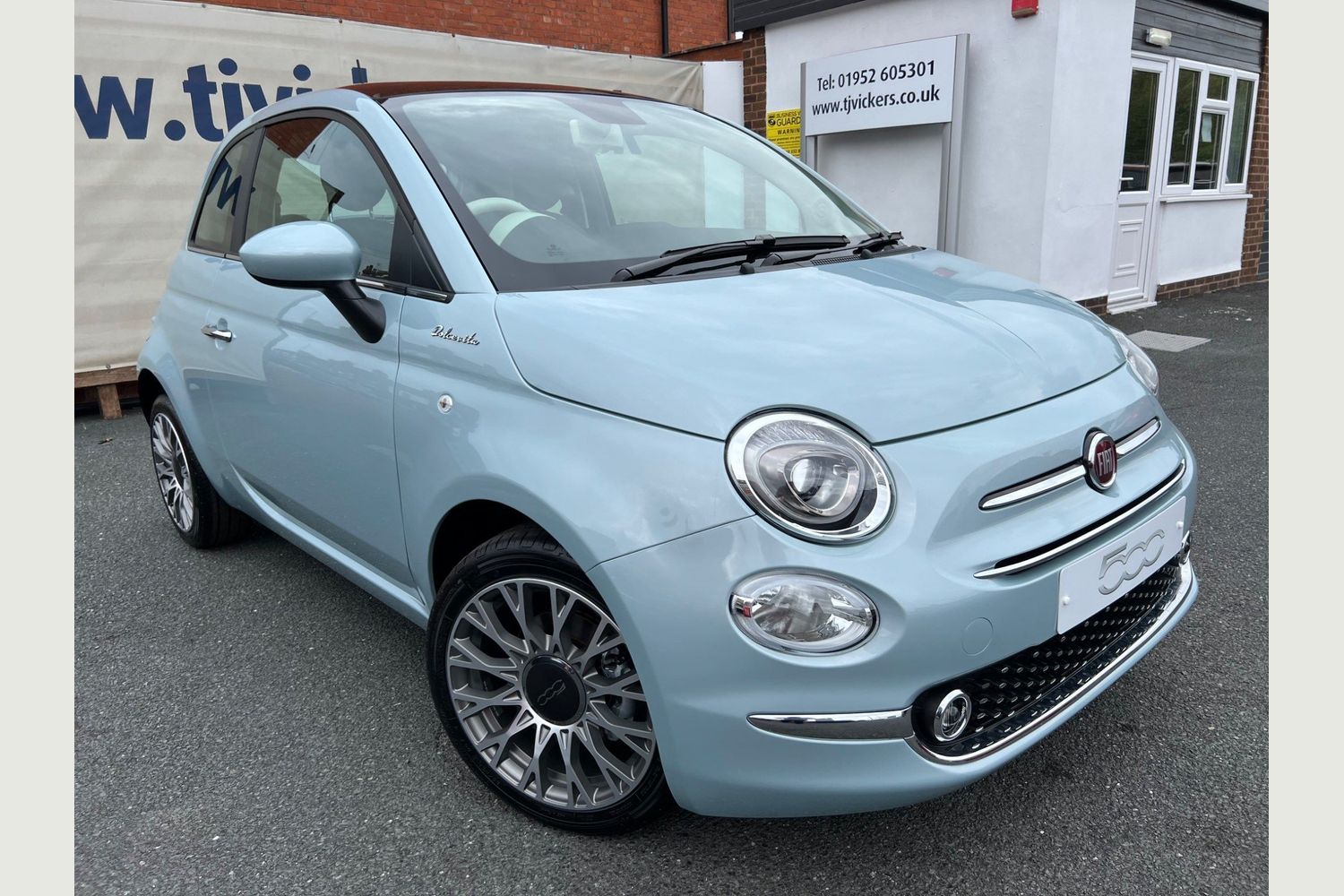 New FIAT 500 Available To Buy Now At TJ Vickers Telford