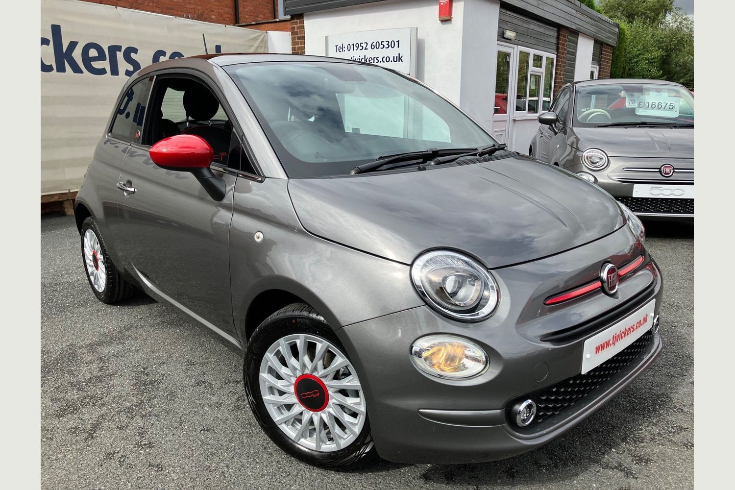 New FIAT 500 Available To Buy Now At TJ Vickers Telford